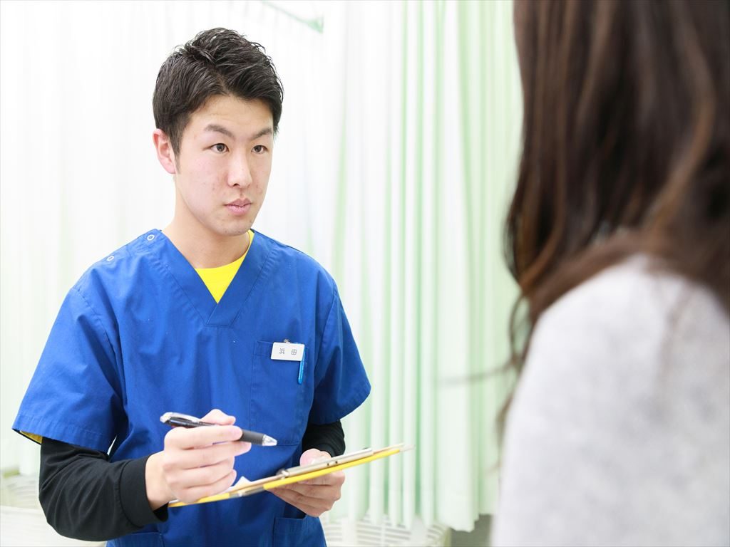 新狭山駅前接骨院問診